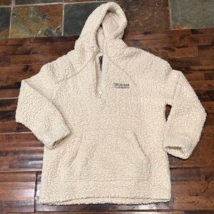 Taylor Cream Sherpa Hoodie